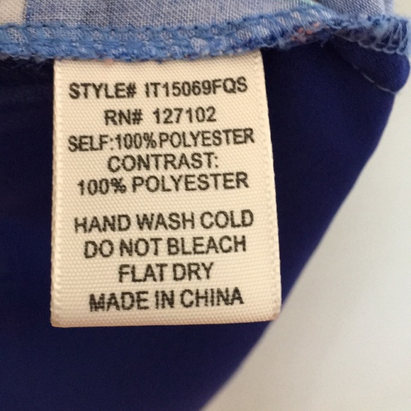 Pink Owl Aztec Patterned Blouse Split Back - Picture 6 of 7